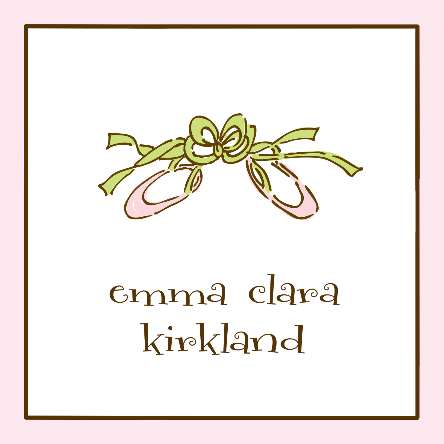 Ballet Slipers Sticker