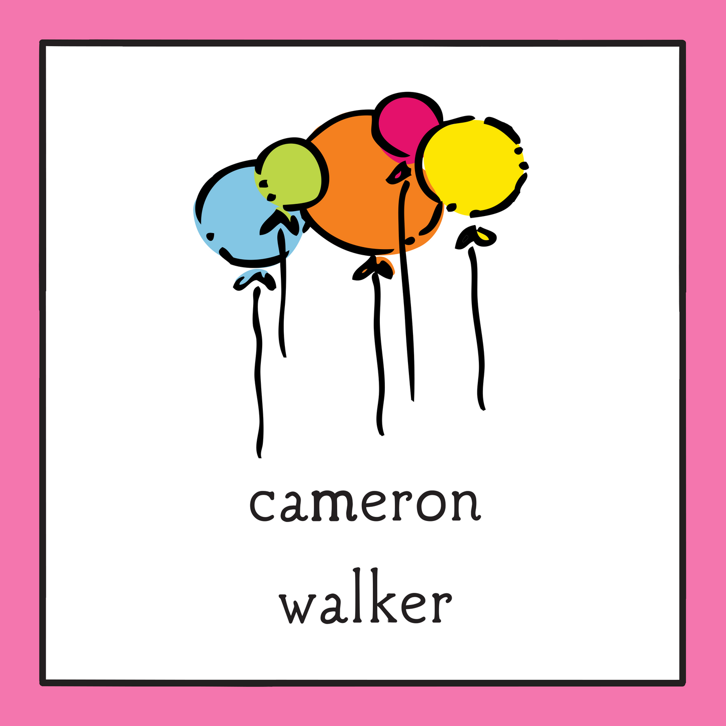 Balloons Sticker