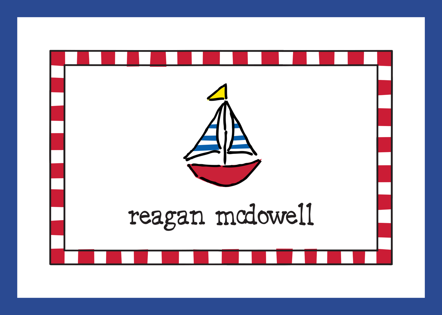 Sailboat Sticker