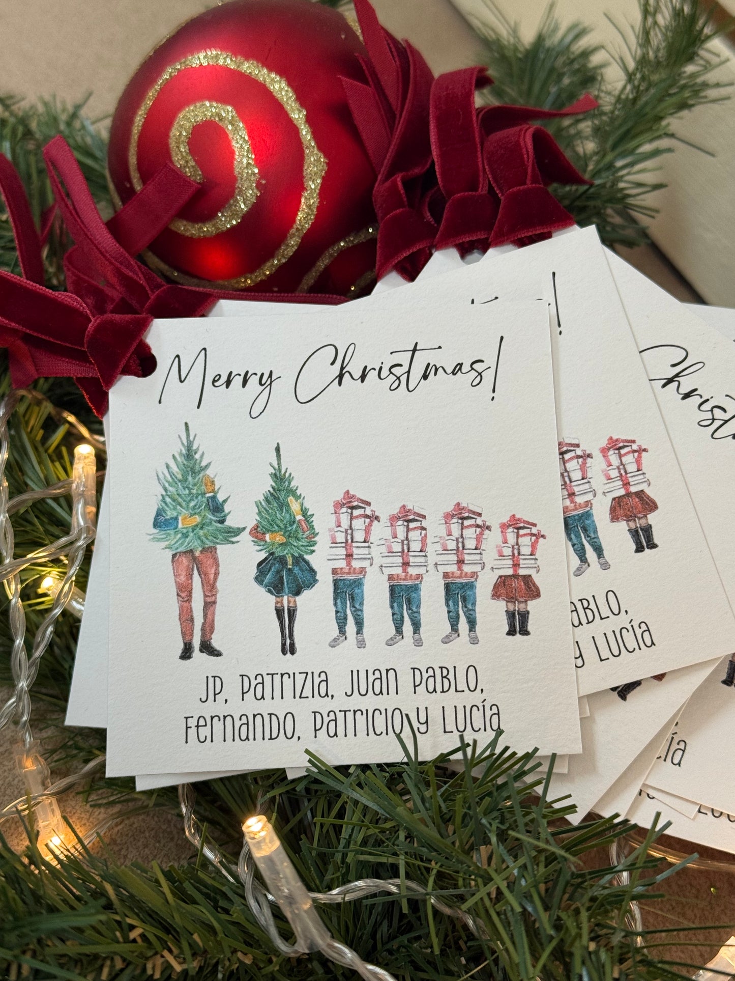 Family Gift Tag