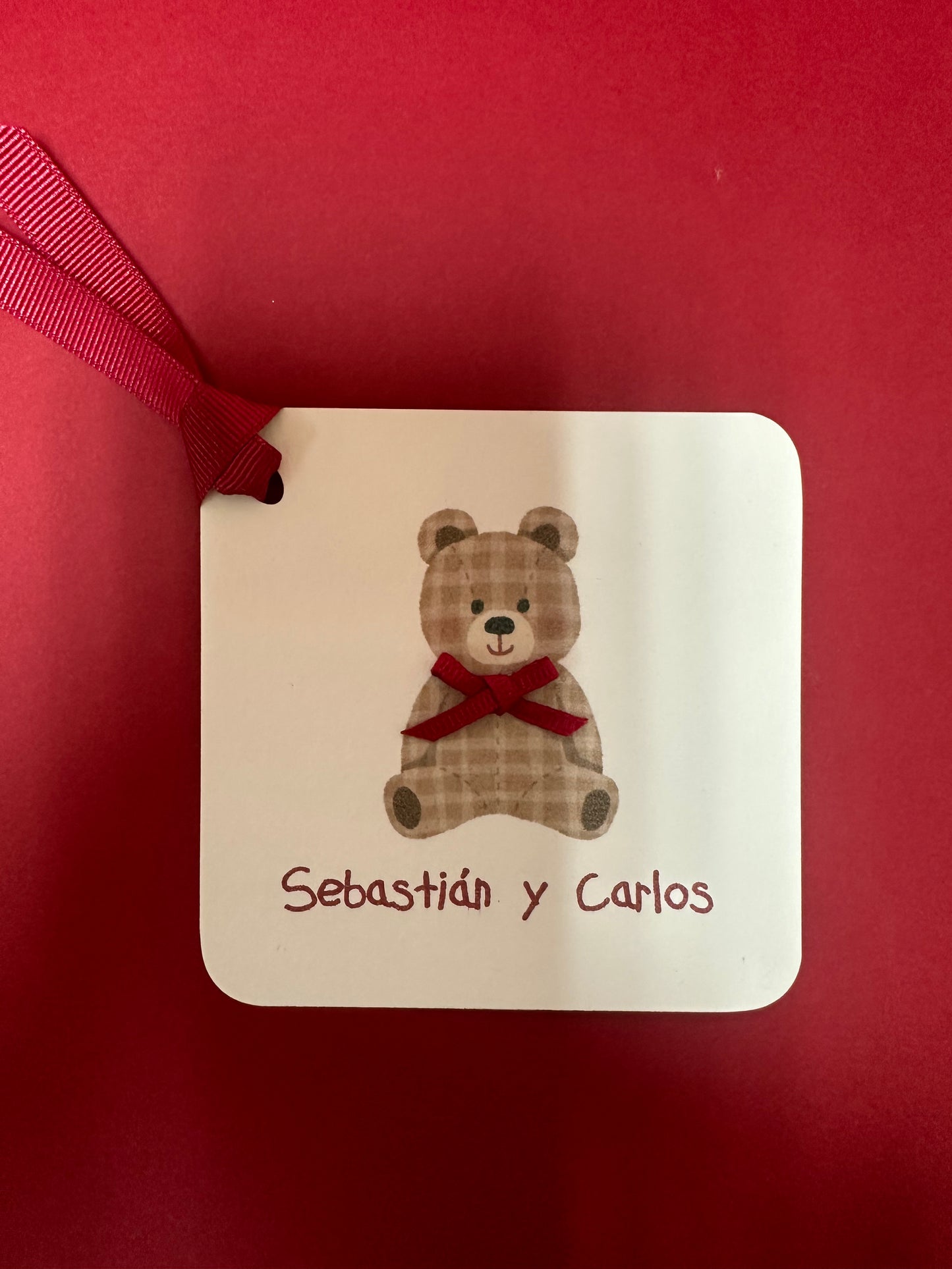 Teddy Gift Tag