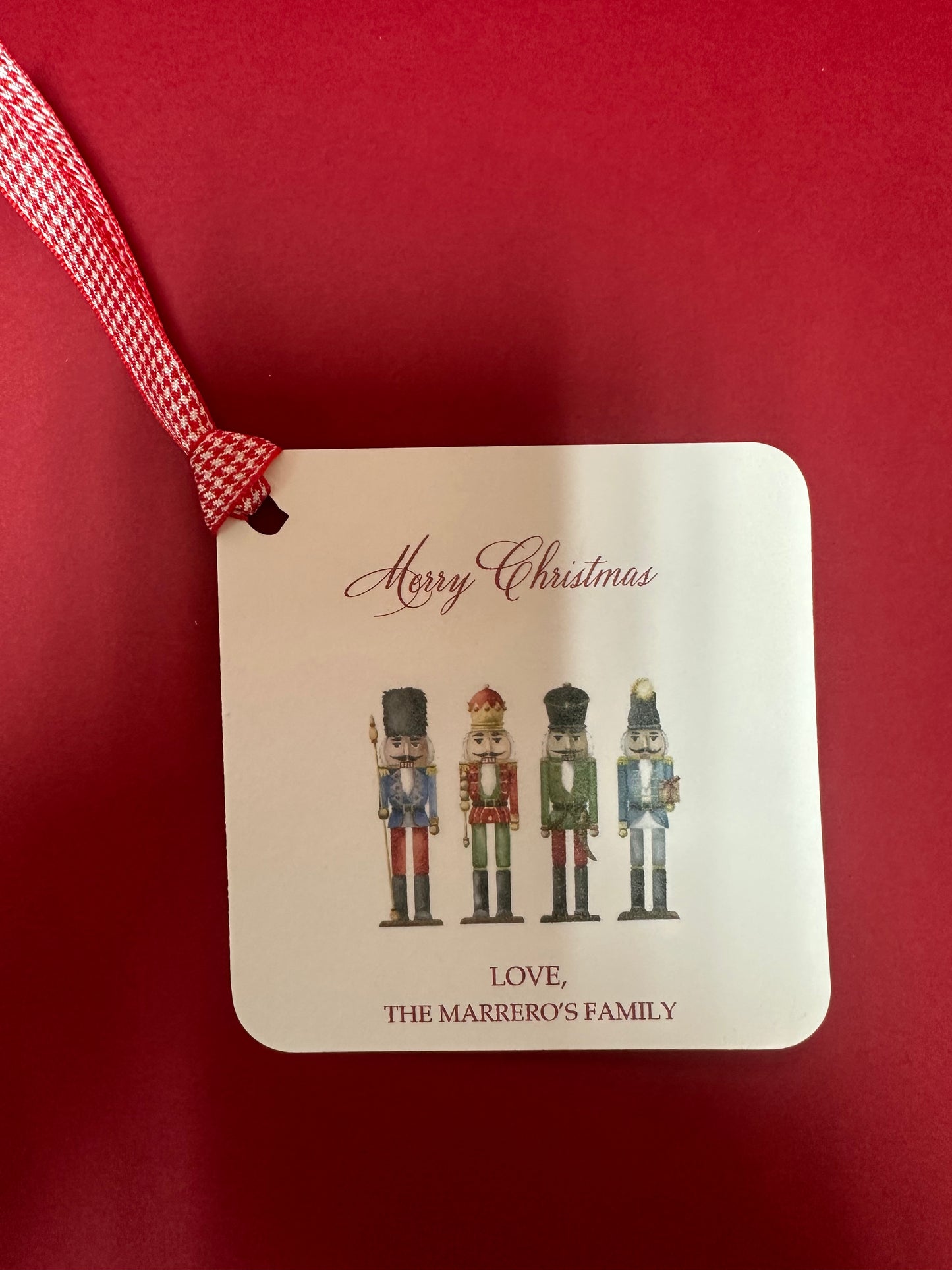 Nutcracker Gift Tag