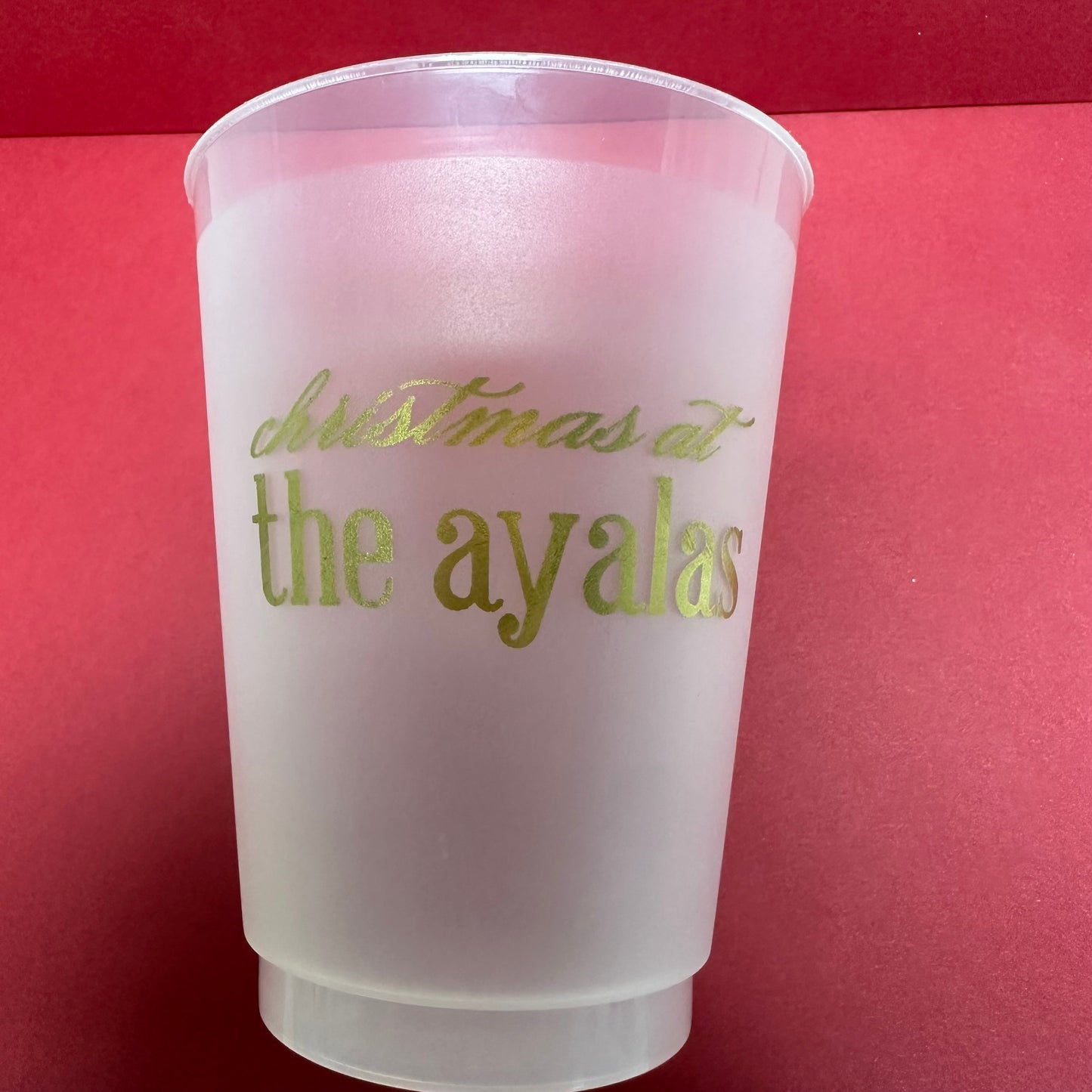 16oz Shatterproof Cup Christmas at the