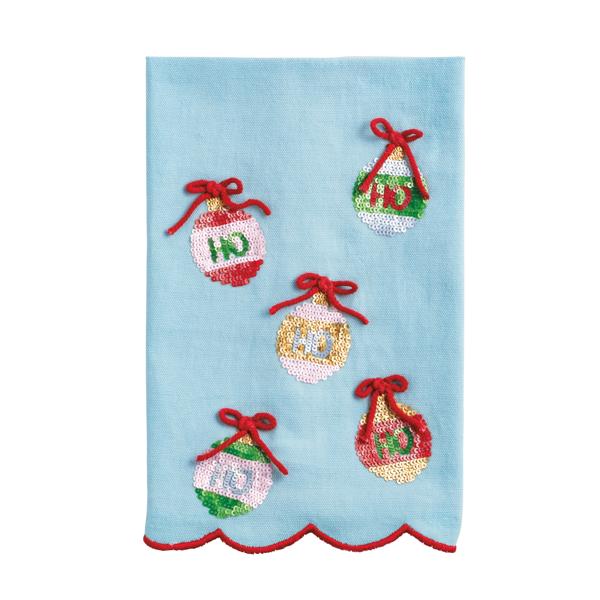 Ornament Applique Towel