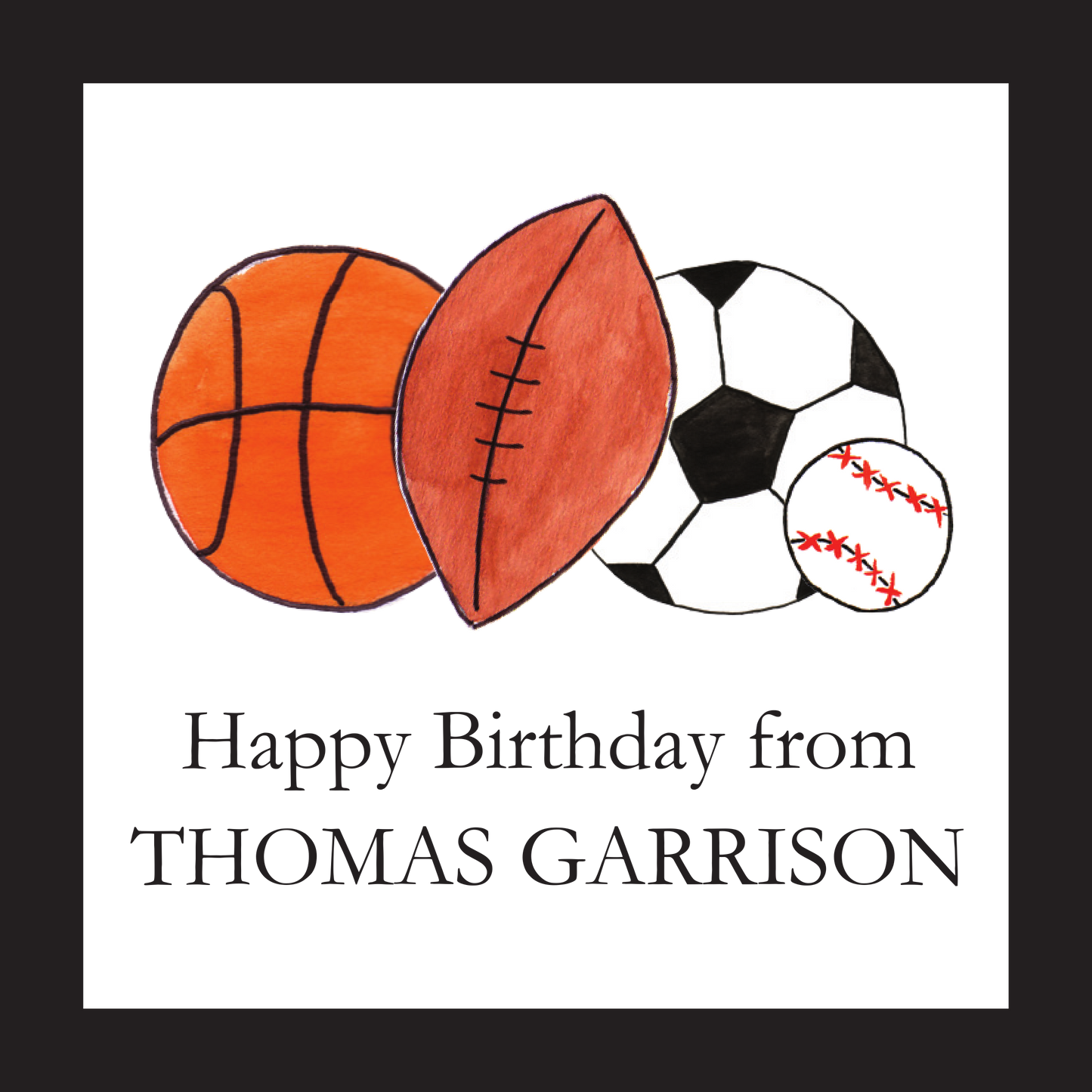 Sports Sticker