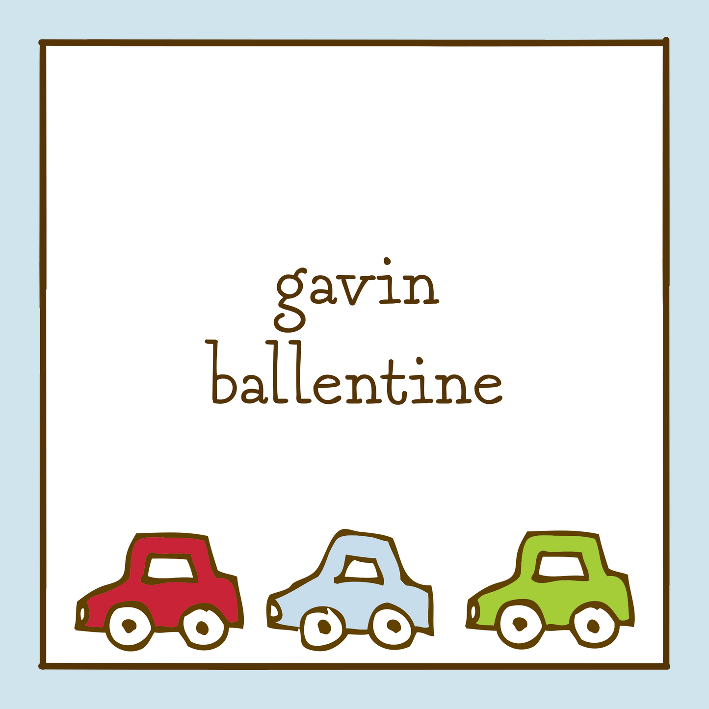 Cars Sticker