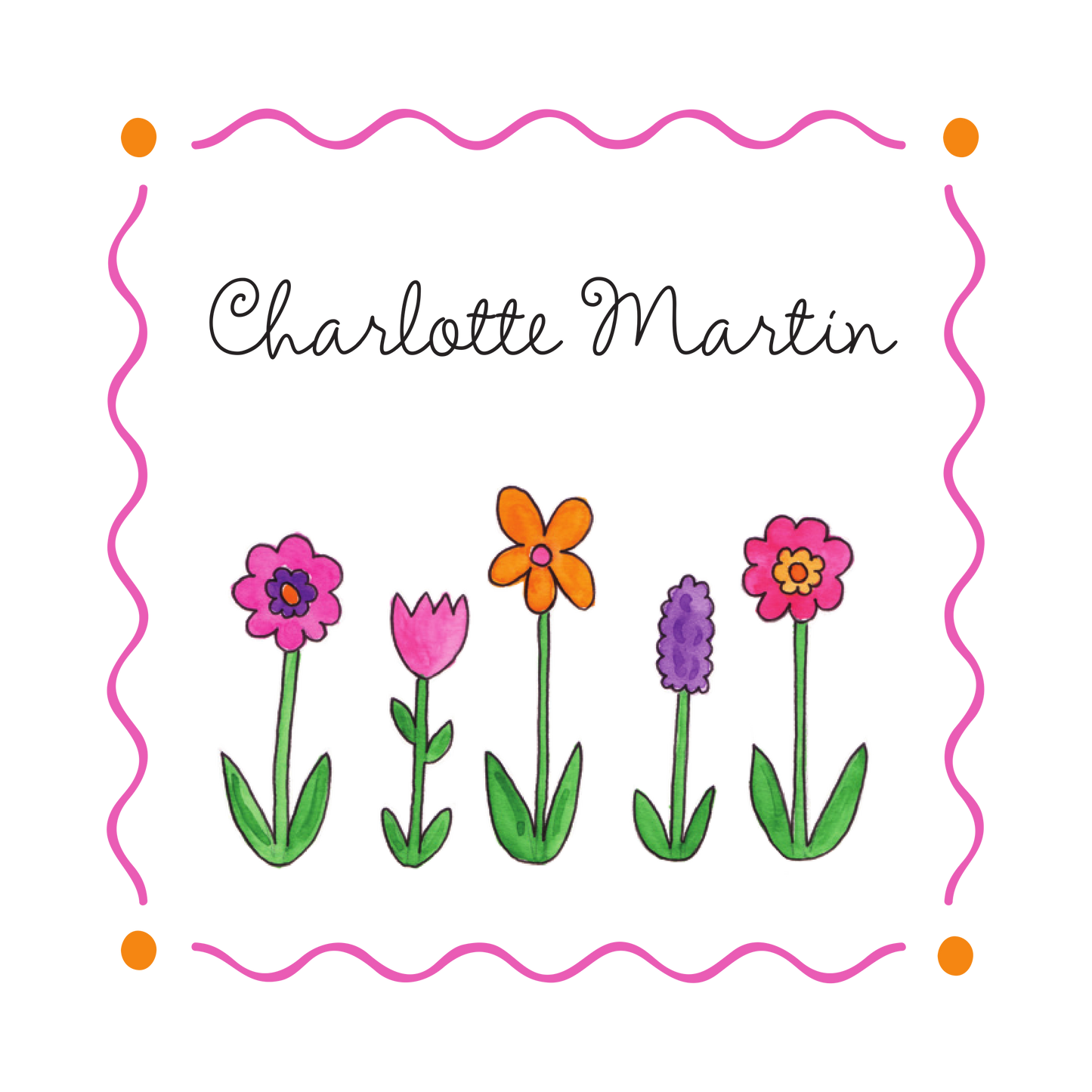 happy Floers Sticker
