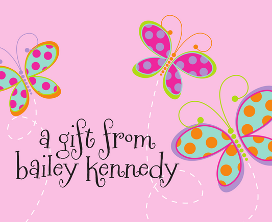 Pink Butterflies Sticker