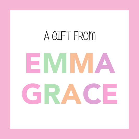 Pink Name Sticker