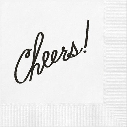 Cheers! Cocktail Napkin