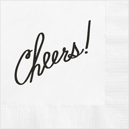 Cheers! Cocktail Napkin