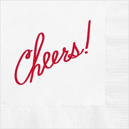 Cheers! Cocktail Napkin