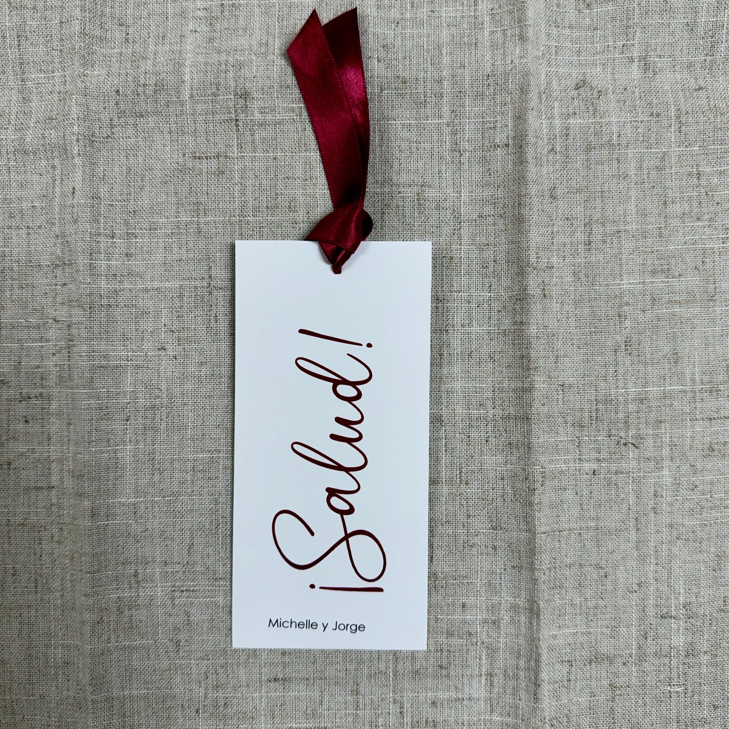 Salud Wine Tags