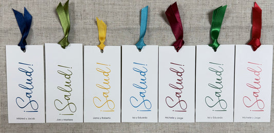 Salud Wine Tags