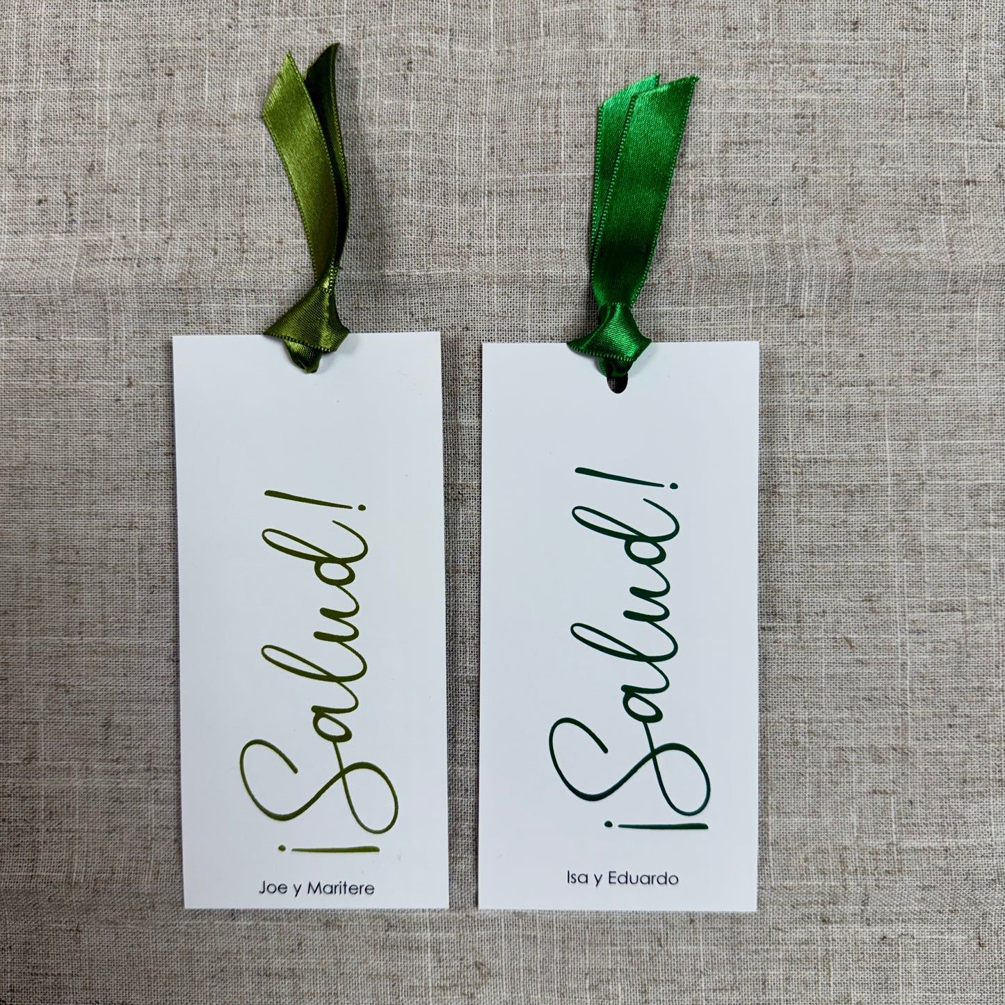 Salud Wine Tags