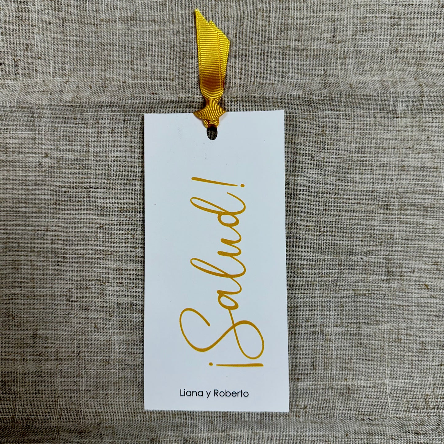 Salud Wine Tags