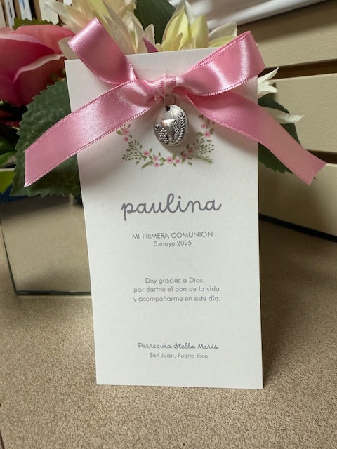Bookmark Girl wreath with Medal