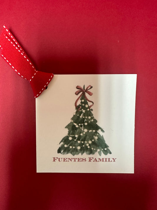 XMas Tree Gift Tag