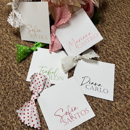 Gift Tag Polka Dot Collection