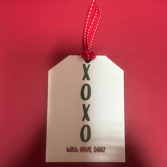 XOXO Gift Tag