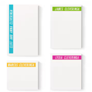 Notepads Multicolor