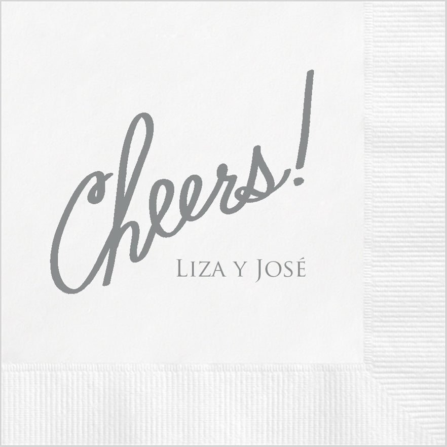 Cheers! Cocktail Napkin
