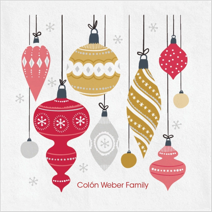 Ornament Cocktail Napkin