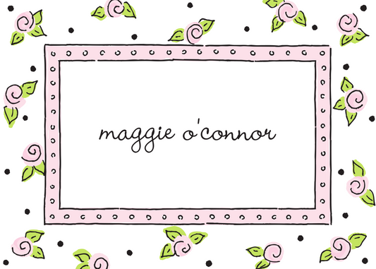 Pink Flowers Sticker