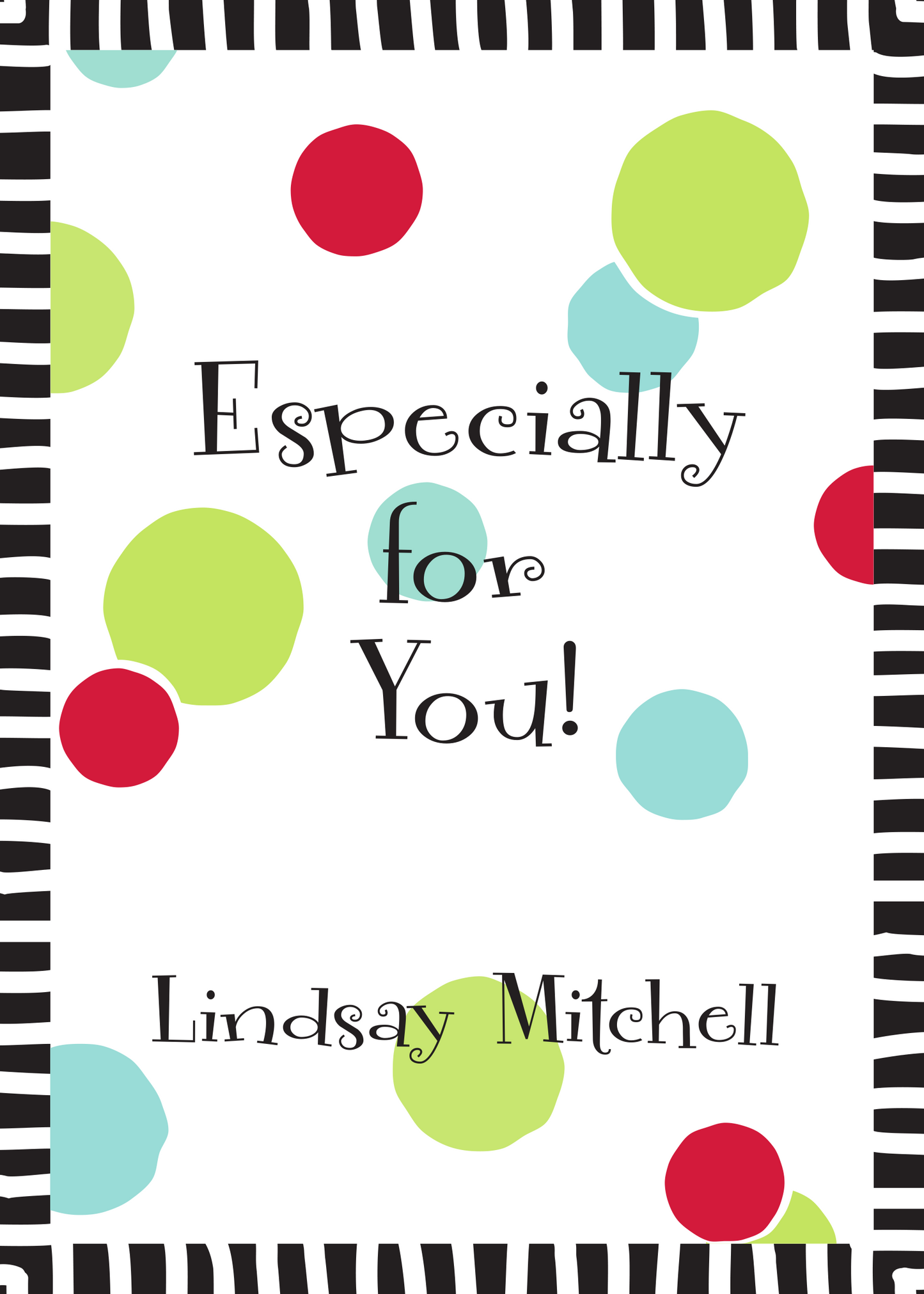 Multicolor Dots Sticker